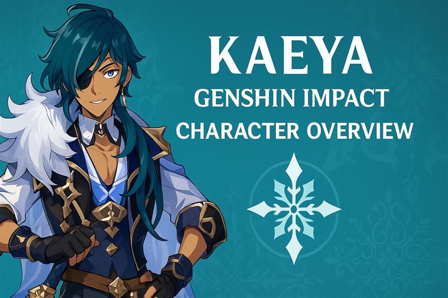 Kaeya genshin impact character overview